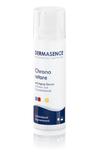 Produktbild Primärverpackung DERMASENCE Chrono retare Anti-Aging-Serum