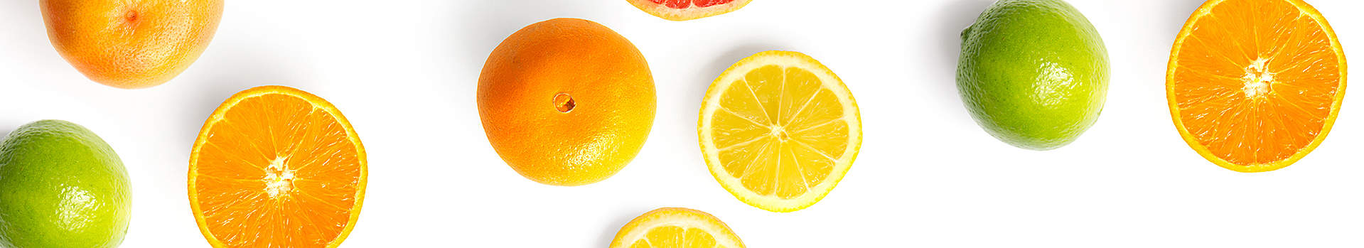 AHA-Fruchtsäuren für straffere Haut Orangen und Limetten