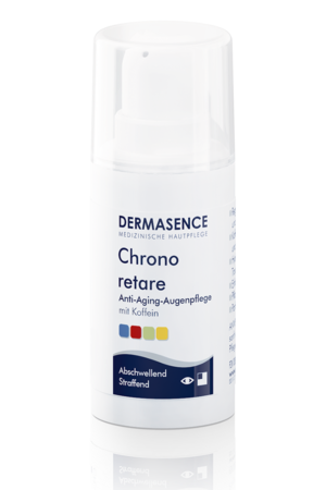 Produktbild Primärverpackung DERMASENCE Chrono retare Anti-Aging-Augenpflege
