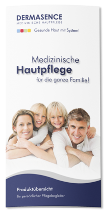 Titelseite Produkte-Folder
