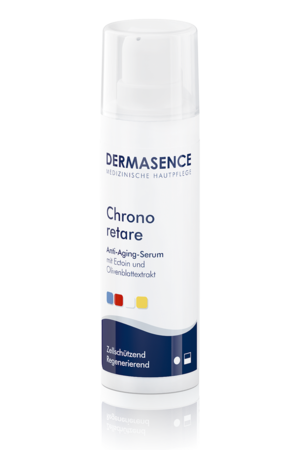 Produktbild Primärverpackung DERMASENCE Chrono retare Anti-Aging-Serum