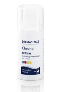 Produktbild Primärverpackung DERMASENCE Chrono retare Anti-Aging-Augenpflege