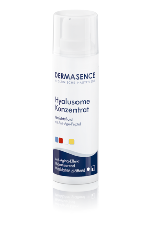 Produktbild Primärverpackung DERMASENCE Hyalusome Konzentrat