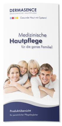 Titelseite Produkte-Folder