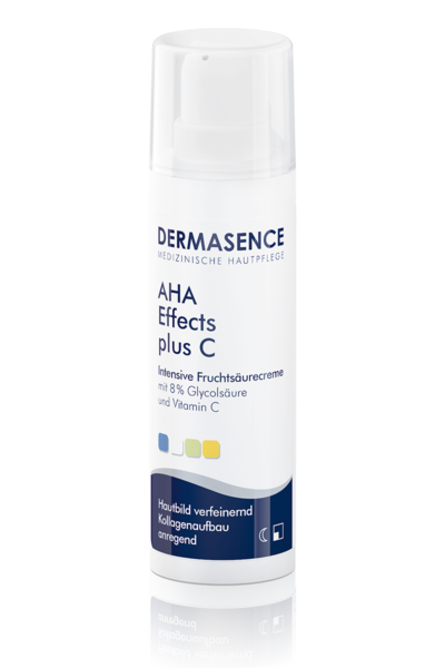 AHA Effects plus C Produktbild Primärverpackung DERMASENCE AHA Effects plus C