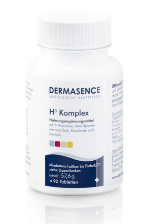 Produktbild Primärverpackung DERMASENCE H³ Komplex